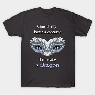 I'm really a Dragon - Silver T-Shirt